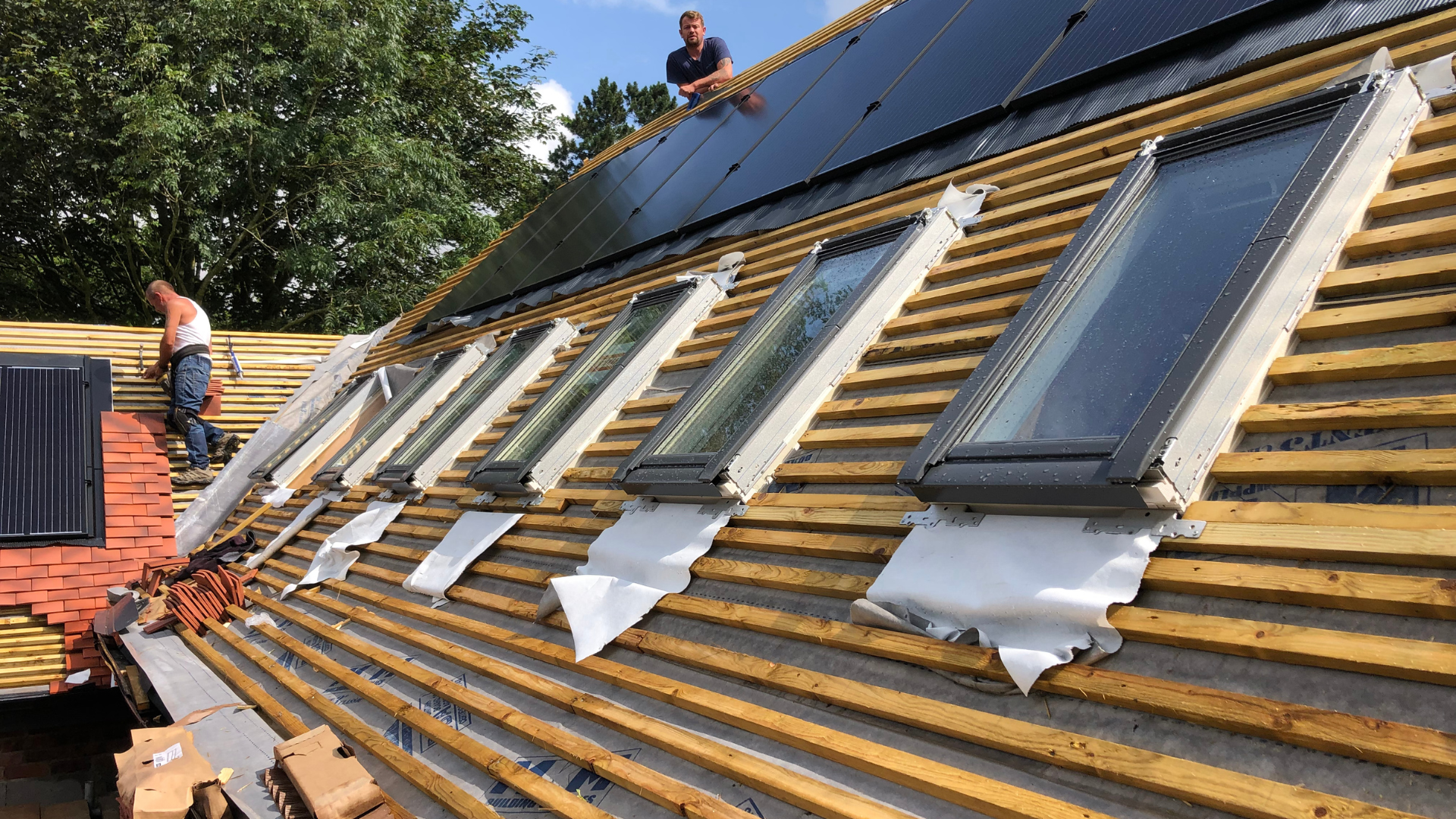 Assured-Roofing-Roof Windows being installed