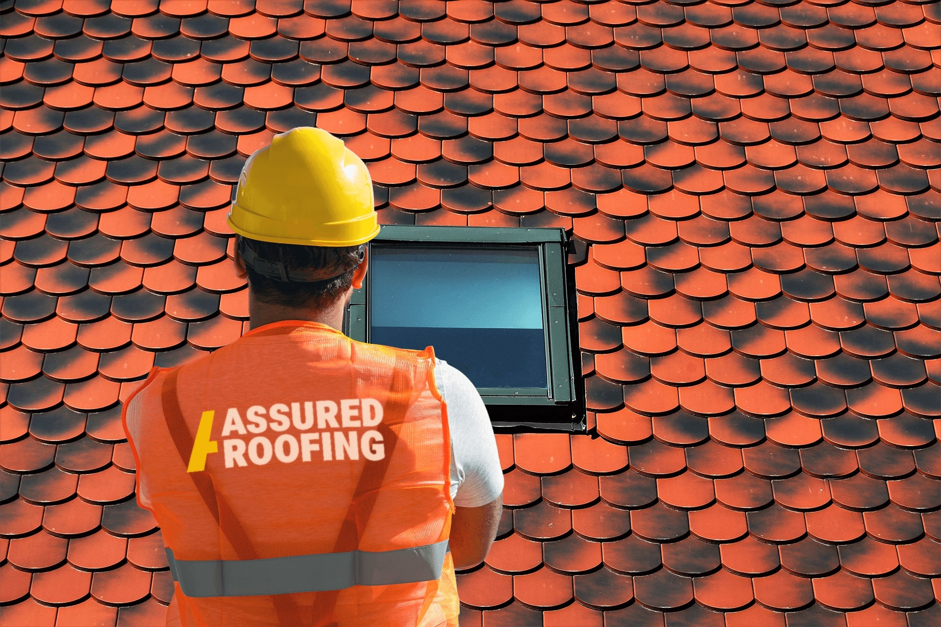 Assured-Roofing-Checking-a-Roof-Window